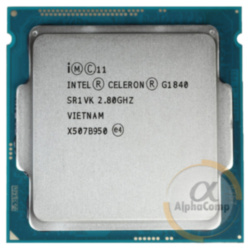 Процесор Intel Celeron G1840 (2×2.80GHz • 2Mb • 1150) БВ