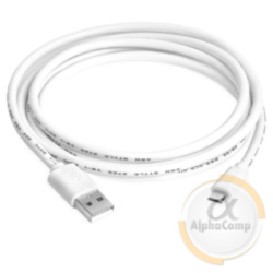 Кабель USB 2.0 (AM/microUSB) 1м белый