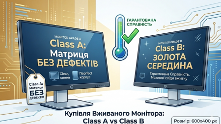 Купівля вживаного монітора: У чому різниця між Class A та Class B