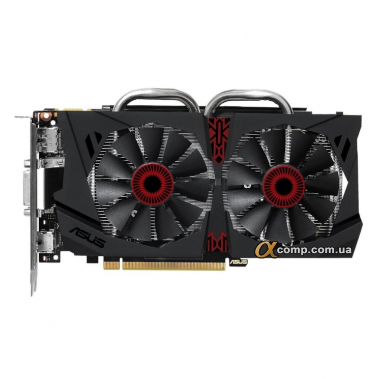 Видеокарта Asus GTX950 (2Gb • GDDR5 • 128bit • DVI • HDMI • DP) STRIX-GTX950-DC2OC-2GD5-GAMING БУ