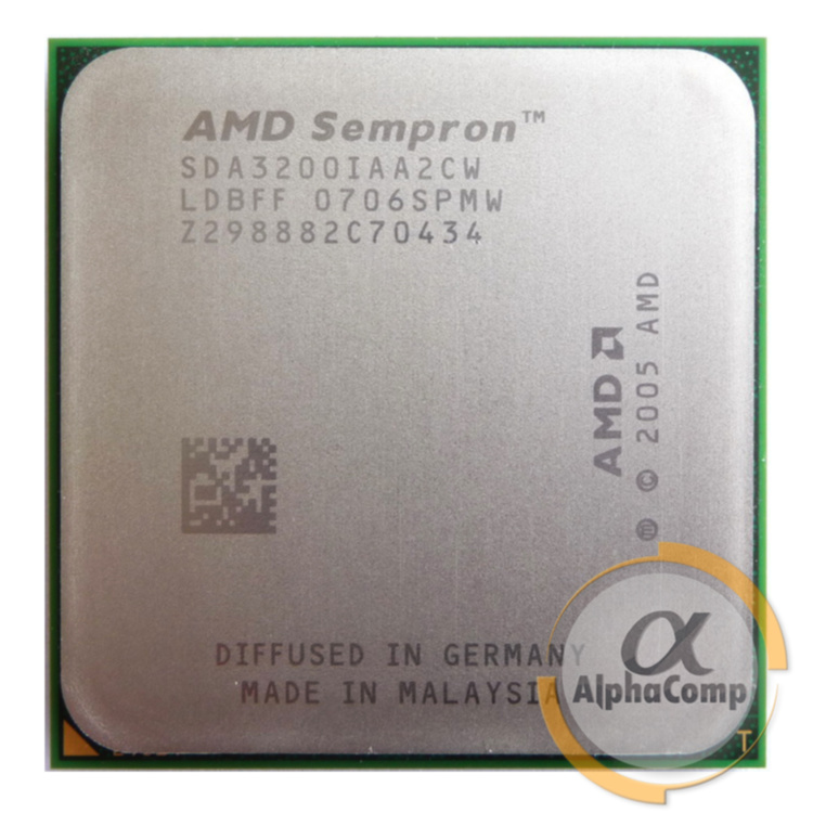 Процессор AMD Sempron 3200+ (1×1.8GHz/128Kb/AM2) БУ купить в Днепре ...