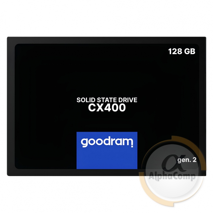 Накопичувач SSD 2.5" 128Gb Goodram CX400 SSDPR-CX400-128 Gen.2 (SATA3)