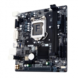 Материнская плата Gigabyte GA-H110M-S2V DDR3 (1151 • H110 • 2×DDR3) БУ