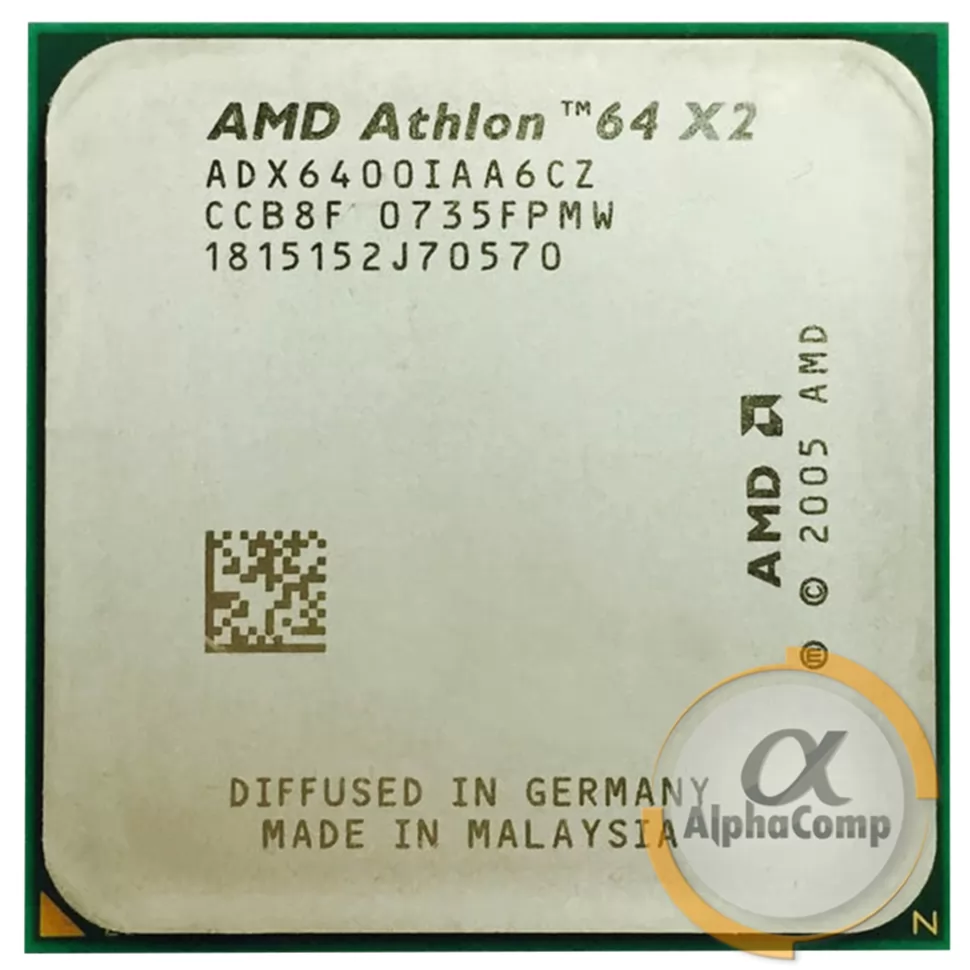 Процессор AMD Athlon 64 X2 6400+ 125W БУ