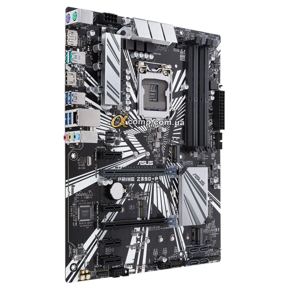 Материнская плата Asus Prime Z390-P (1151-v2 • Z390 • 4×DDR4) БУ