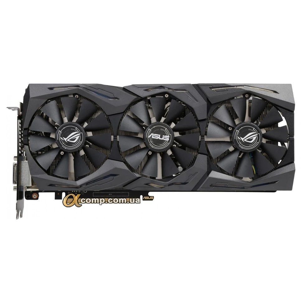 Видеокарта Asus GTX1060 Strix (6GB • GDDR5 • 192bit • DVI • HDMI