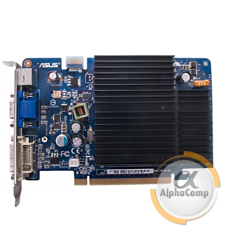 Видеокарта PCI-E NVIDIA Asus 8500GT (512Mb/DDR2/128bit/DVI/VGA/TV) БУ