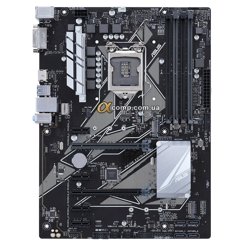 Материнская плата Asus Prime Z370-P (1151-v2 • Z370 • 4×DDR4) БУ