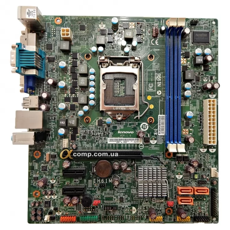 Материнская плата Lenovo IH61M v1.0 (1155 • H61 • 2xDDR3 • gen2