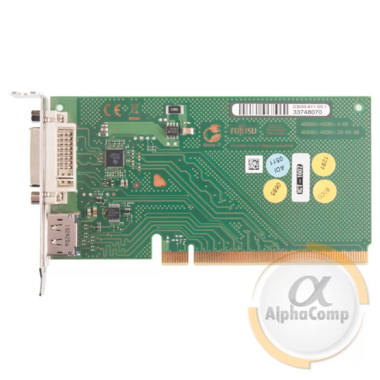 Адаптер PCI-E DVI Fujitsu (DVI • DisplayPort) БУ купить в Днепре
