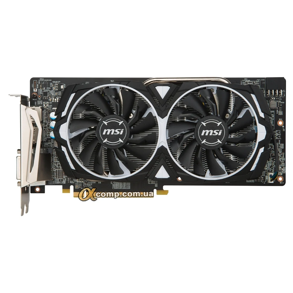 Видеокарта MSI Armor RX580 (4Gb 256bit) RX 580 ARMOR 4G OC БУ
