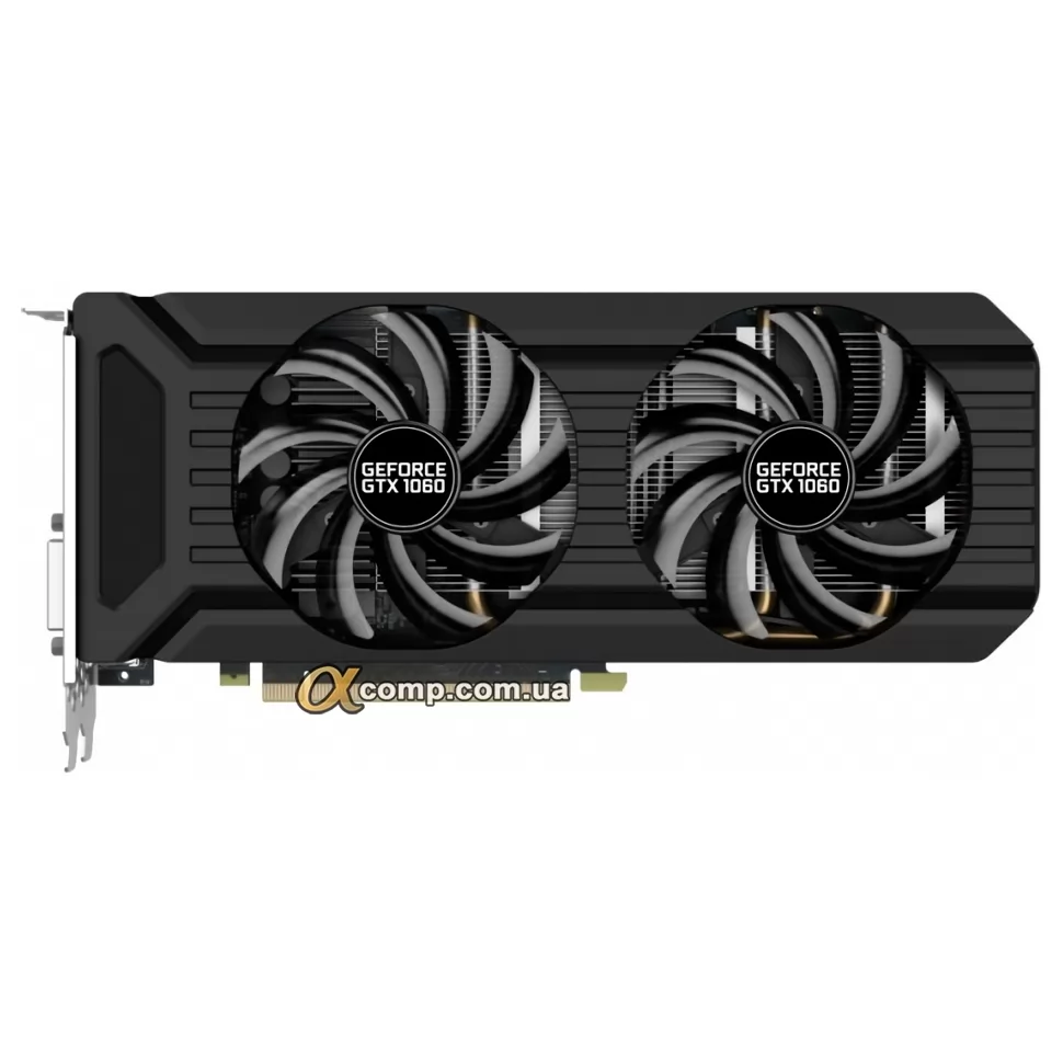 Видеокарта Palit GTX1060 (6GB • GDDR5 • 192bit • DVI • HDHI • DP