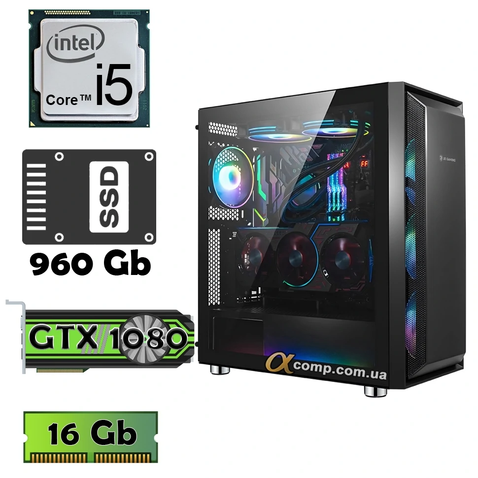 Intel I5 I5 10400f Gtx 1080 Pc Case Z490 I5 10400f Vs 1080 GAMING