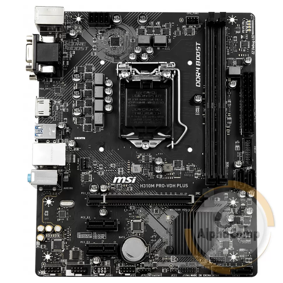 Материнская плата MSI H310M PRO-VDH PLUS (1151-2 • H310 • 2xDDR4