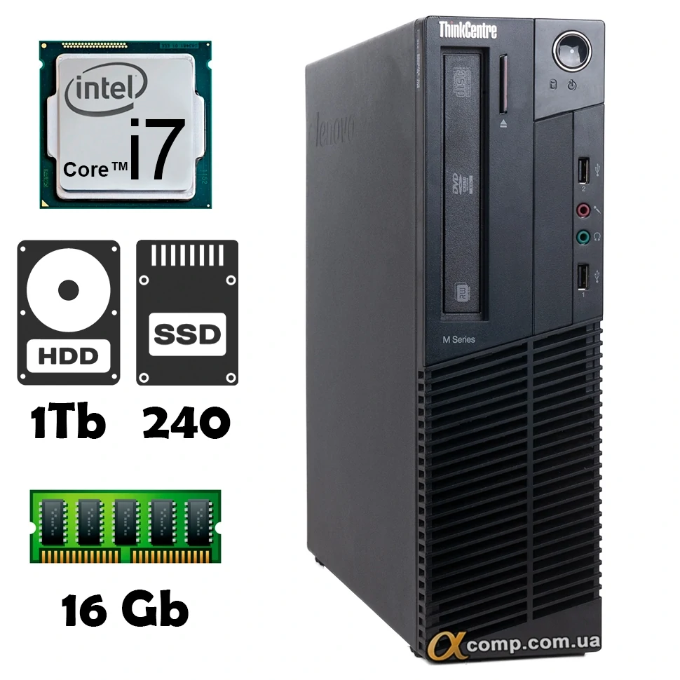 Lenovoデスクトップ/i7-3770K/16GB/240GB/Office Lenovoデスクトップ/i7-3770K/16GB/240GB/Office Gaming Desktop PC