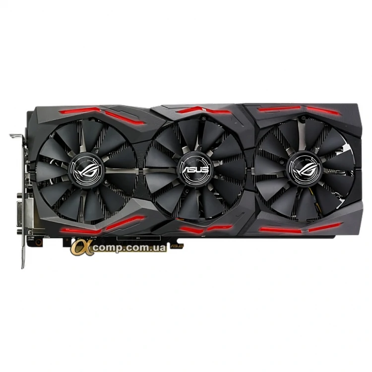 OC Strix ROG RX580 Radeon PCI-Ex Asus Видеокарта カスタム背板付き 8GB RX580 STRIX ASUS 8GB (256bit GDDR5 グラフィックボード・グラボ・ビデオカード