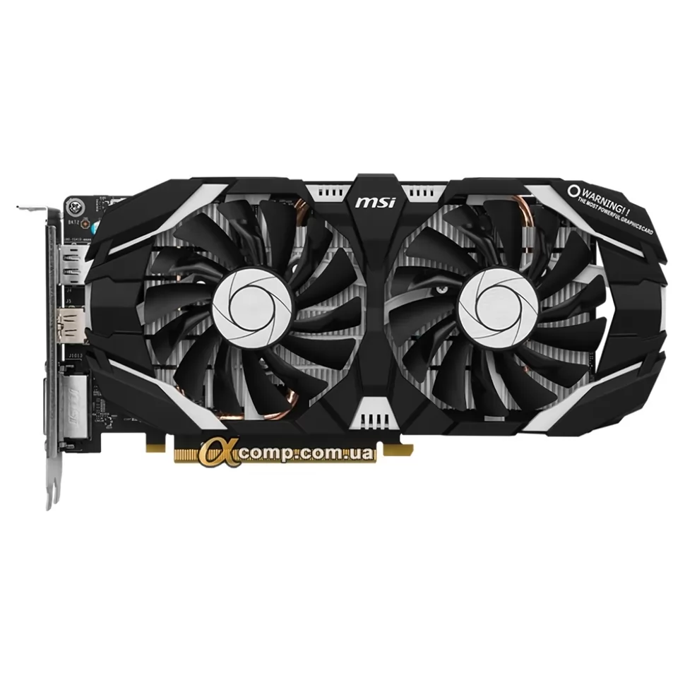 Видеокарта MSI GTX1060 3GB (GTX 1060 3GT OC) БУ купить в Днепре