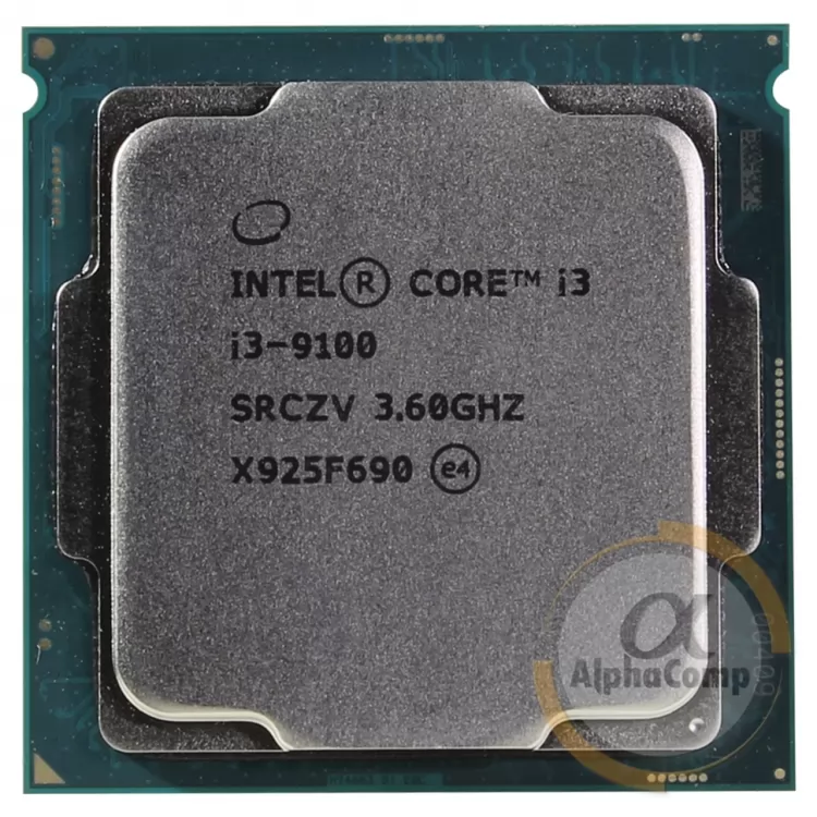 Процесор Intel Core i3 9100 (4×3.60GHz • 6Mb • 1151-v2) БВ купити