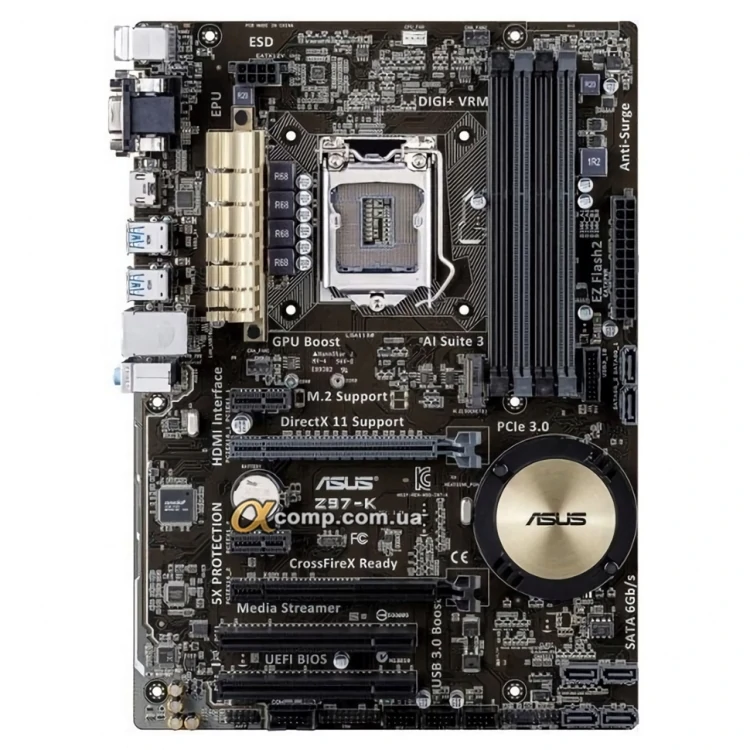 Материнская плата Asus Z97-K (1150 • Z97 • 4xDDR3) БУ купить