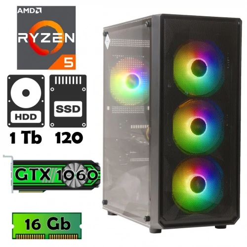 Комп'ютери з GTX 1060 - купити у Дніпрі та Україні | АльфаКомп