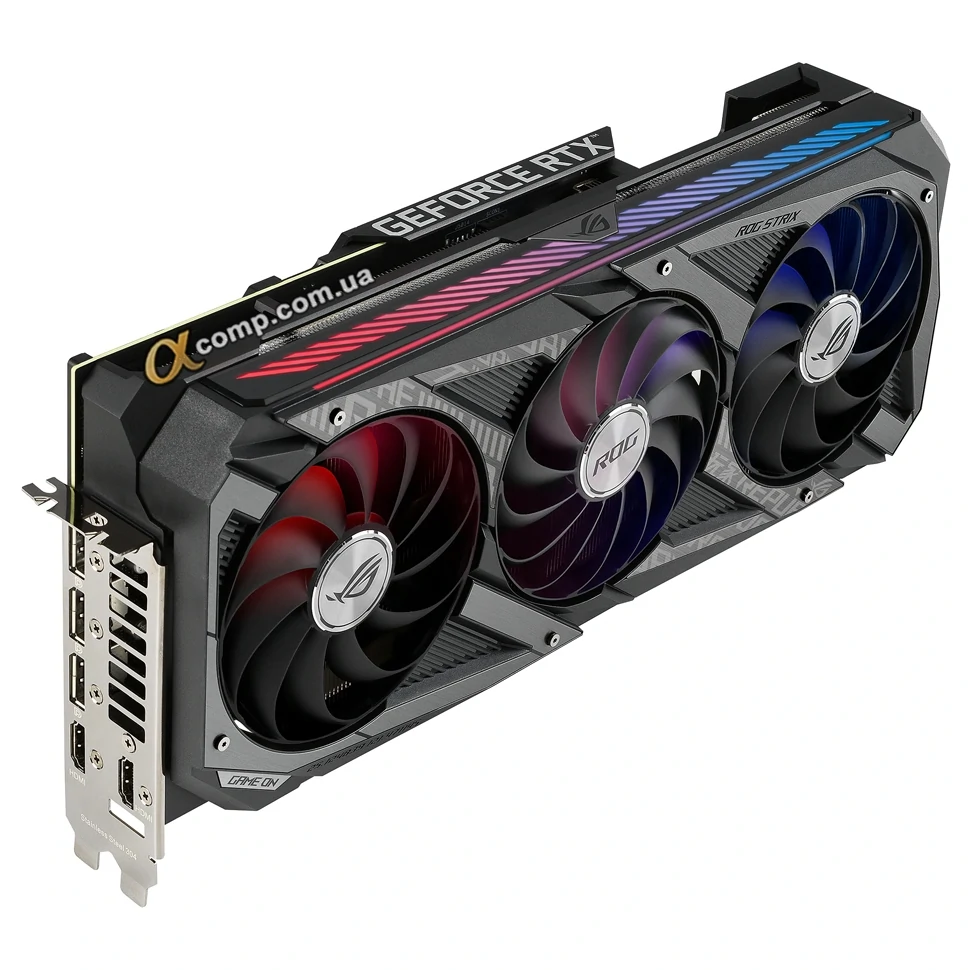 Видеокарта Asus RTX 3070 STRIX (8Gb • GDDR6 • 256bit • HDMI • DP