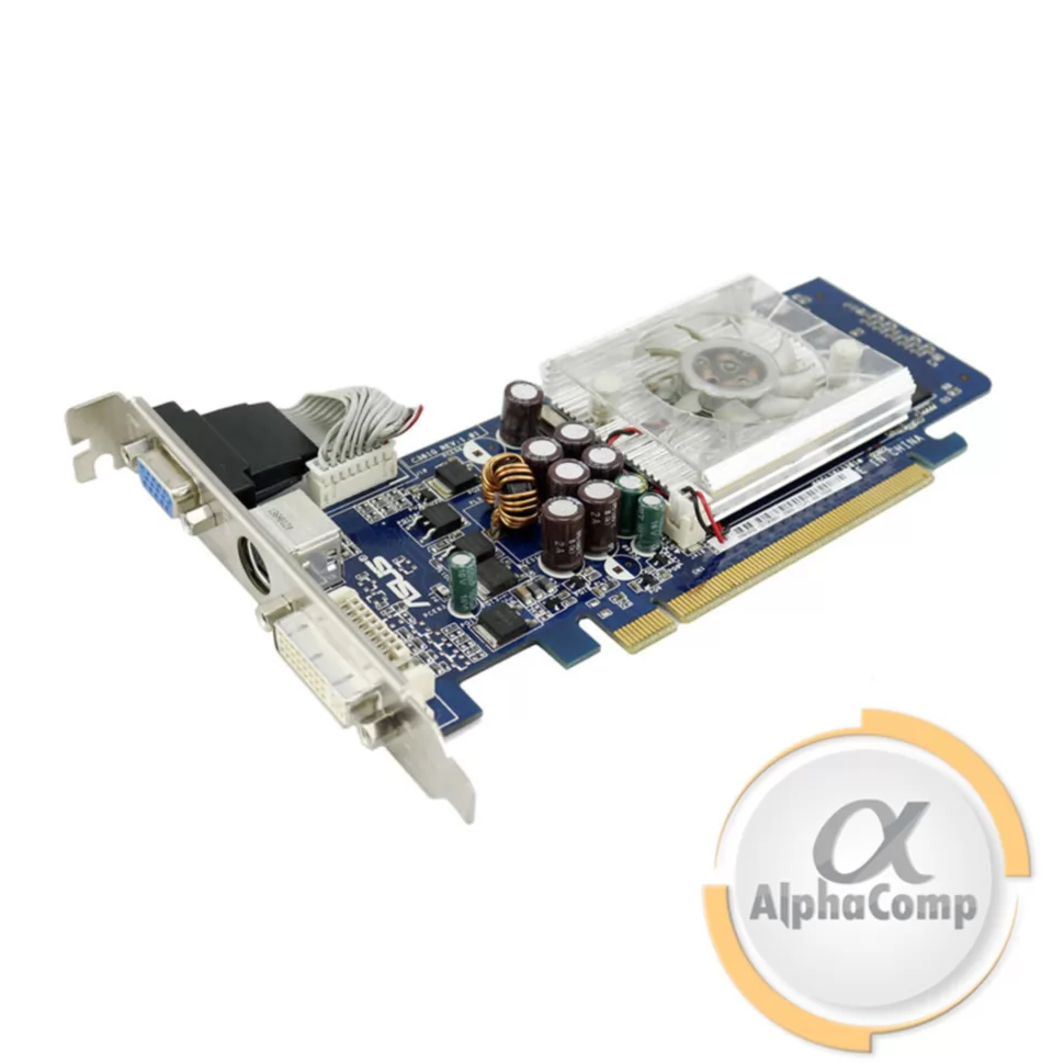 Видеокарта PCI-E NVIDIA Asus 8400GS (256Mb/DDR2/64bit/TV/VGA/DVI