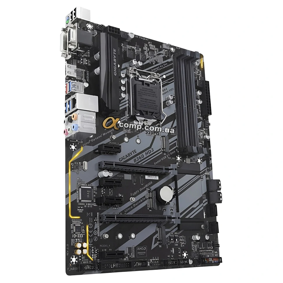 Материнская плата Gigabyte B360 HD3 (1151-v2 • B360 • 4×DDR4) БУ