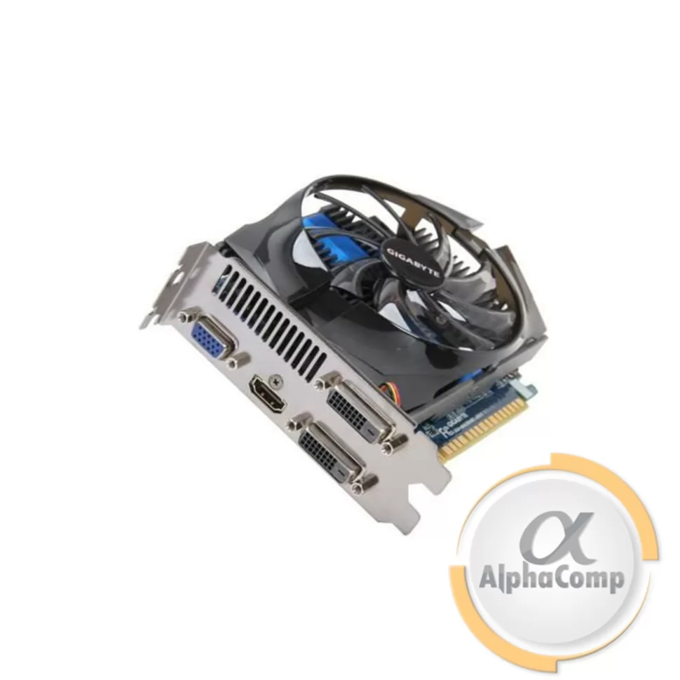 Видеокарта PCI-E NVIDIA Gigabyte GTX650 (1Gb/GDDR5/128bit/2xDVI