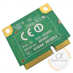 Адаптер mini PCI-e WiFi Atheros AR5B93 802.11 b/g/n 300 Mbit/s БУ