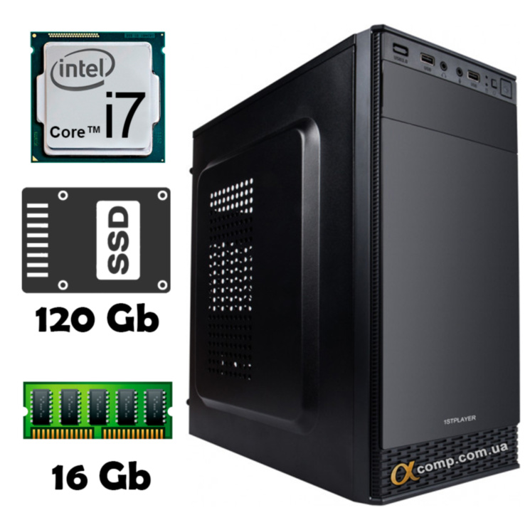 AlphaPC (i7-6700 • 16Gb • ssd 120Gb) R6-T101