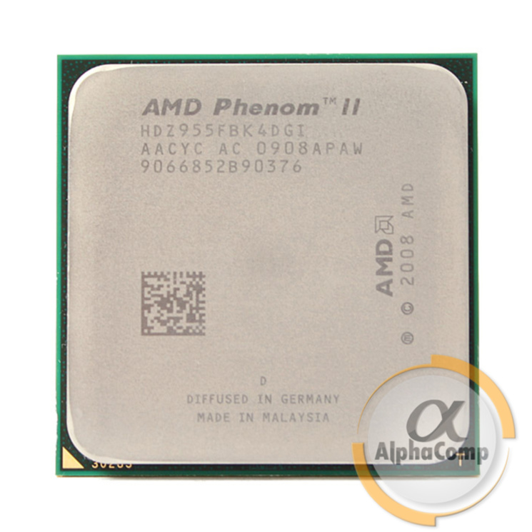 Процессор AMD Phenom II X4 955 (4×3.20GHz • 6Mb • AM3) Black Edition 125w БУ