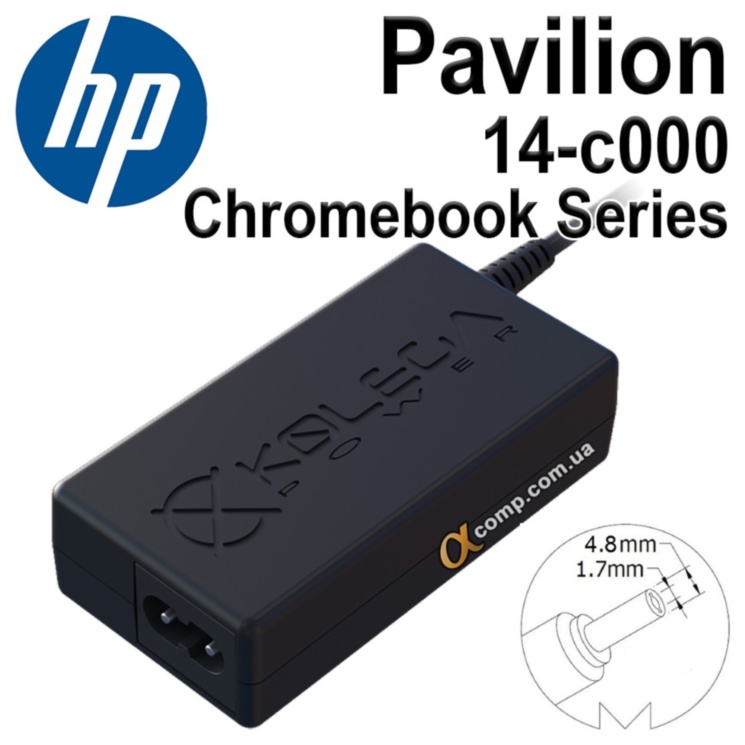 Блок питания ноутбука HP Pavilion 14-c000 Chromebook Series