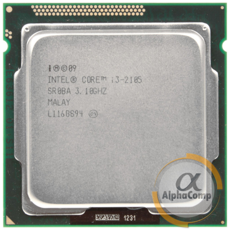 Процессор Intel Core i3 2105 (2×3.10GHz • 3Mb • 1155) БУ