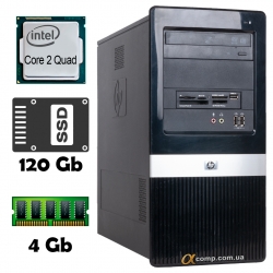HP Pro 3120 (Core2Quad Q8200 • 4Gb • ssd 120Gb) MT