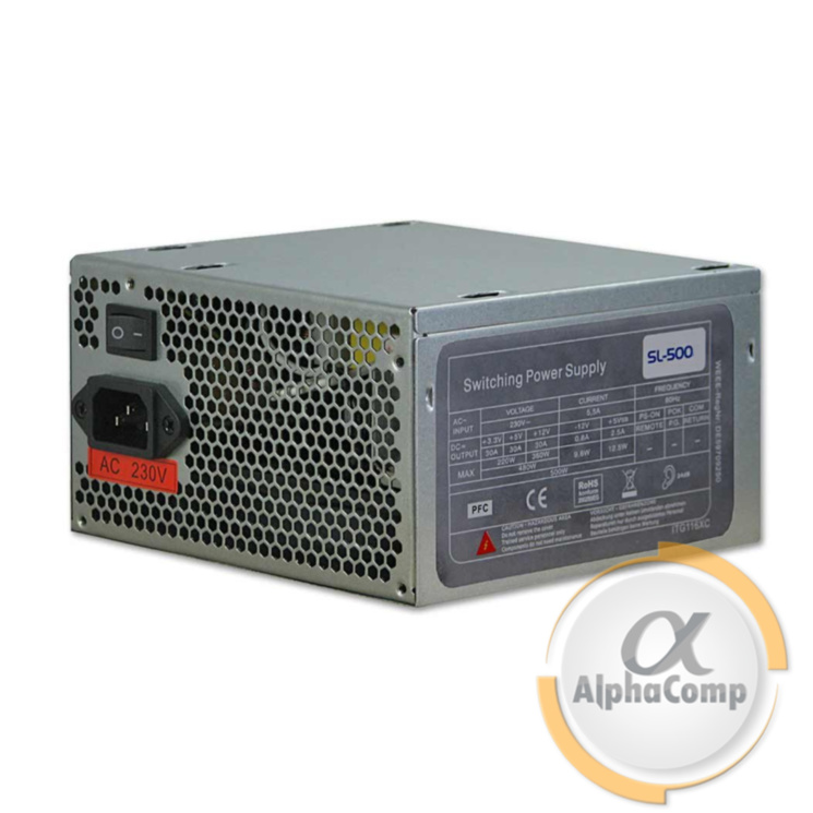 Блок питания 500W Switching Power supply SL-500 (A/C/G/K) БУ