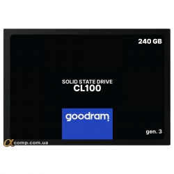 Накопитель SSD 2.5" 240Gb Goodram CL100 (SSDPR-CL100-240-G3)