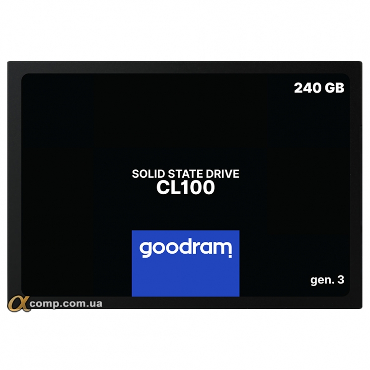 Накопичувач SSD 2.5" 240GB Goodram CL100 (SSDPR-CL100-240-G3)