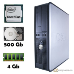 Компьютер Dell 380 (Core2Duo E8200/4Gb/500Gb) БУ