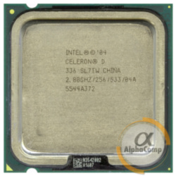 Процессор Intel Celeron D336 (1×2.80GHz/256Kb/s775) БУ