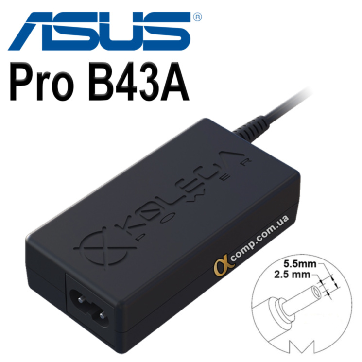 Блок питания ноутбука Asus Pro B43A