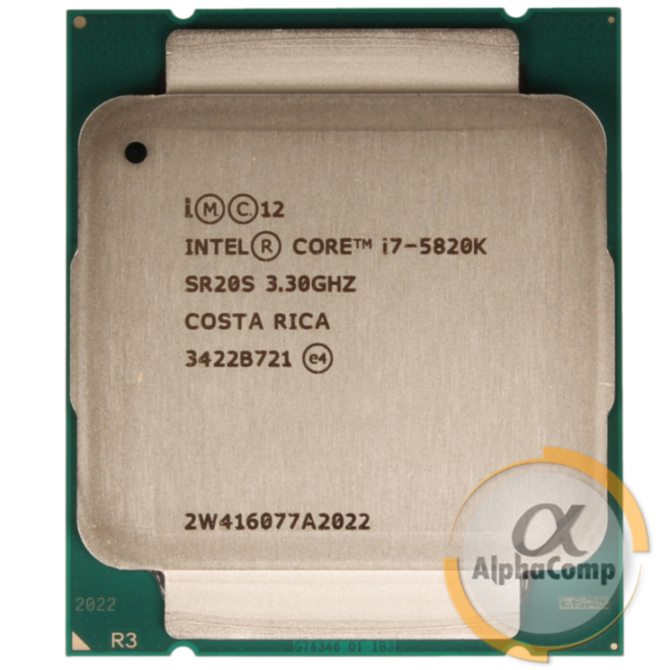 Процессор Intel Core i7 5820K (6×3.30GHz/15Mb/s2011-3) БУ