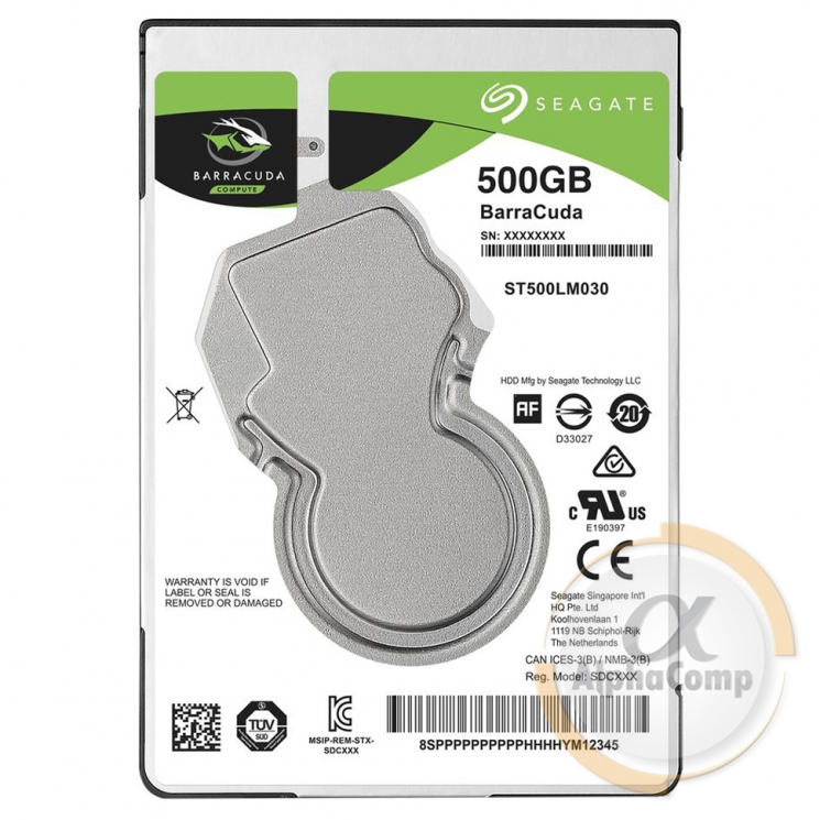 Жорсткий диск 2.5" 500Gb Seagate ST500LM030 (128Mb • 7200 • SATAIII) БВ