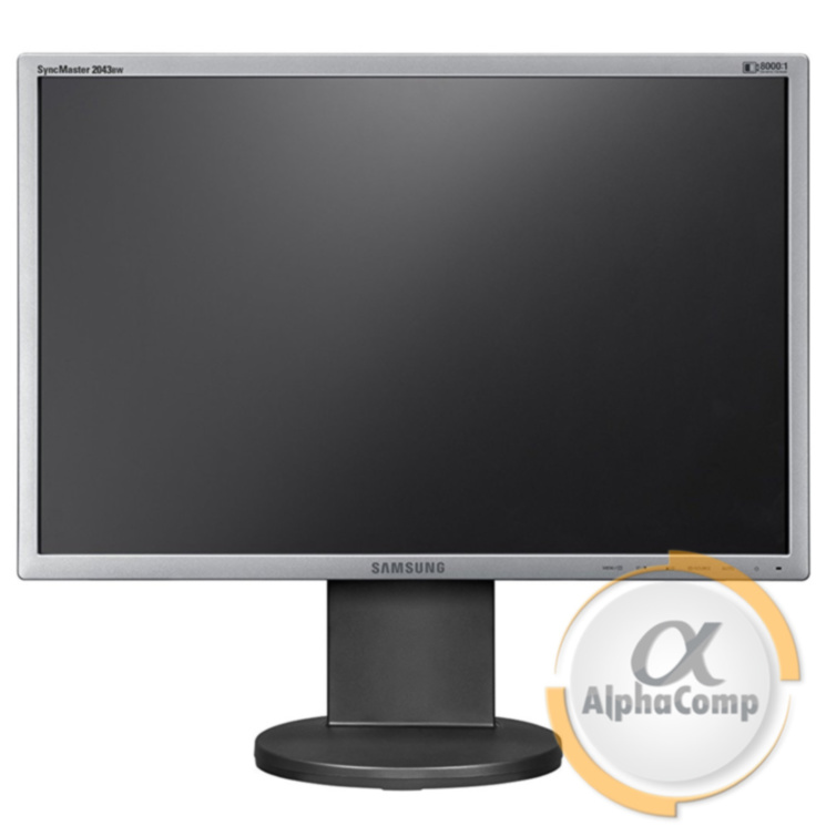 Монитор 20" Samsung 2043BW (TN/16:10/VGA/DVI) Silver class B БУ