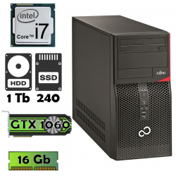 Fujitsu P420 (i7 4770 • GTX1060 6Gb • 16Gb • 1Tb • ssd 240Gb) БУ