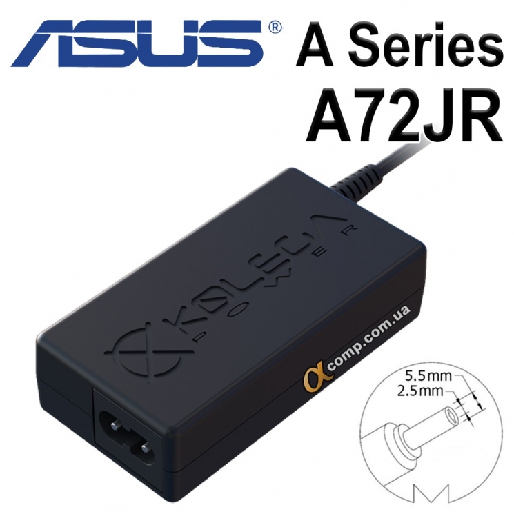 Блок питания ноутбука Asus A72JR