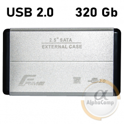 Внешний HDD 2.5" Frime 320Gb USB 2.0 (FHE21.25U20) silver Ref