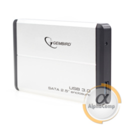 Карман для HDD 2.5" USB 3.0 Ext.Rack Gembird EE2-U3S-2-S Silver