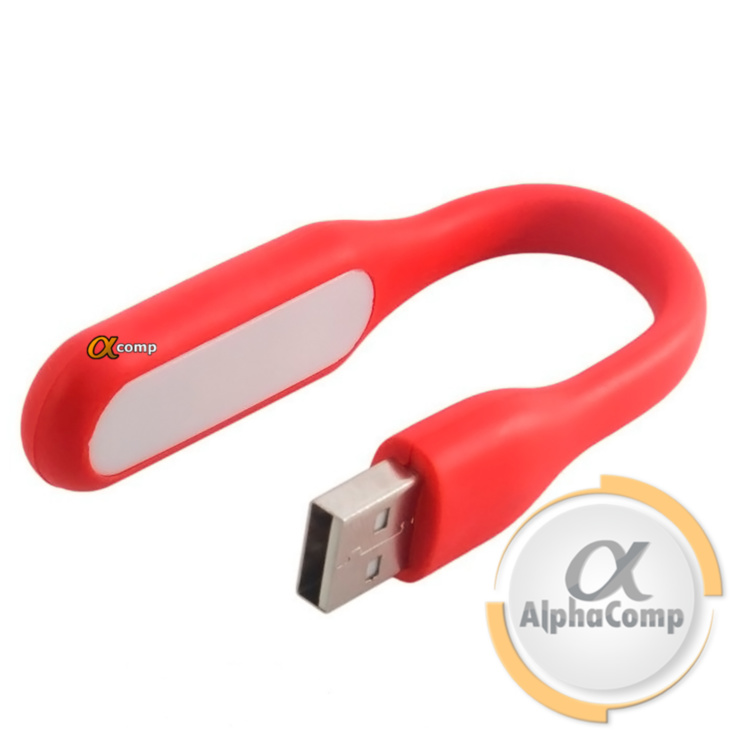 Ліхтарик гнучкий LED USB 1.2W 4500K Red