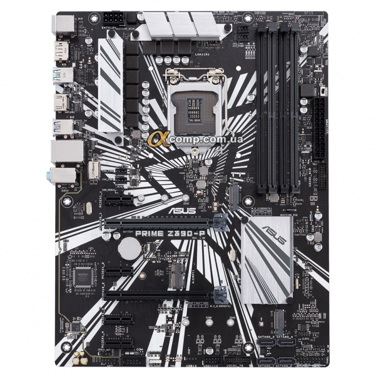 Материнская плата Asus Prime Z390-P (1151-v2 • Z390 • 4×DDR4) БУ