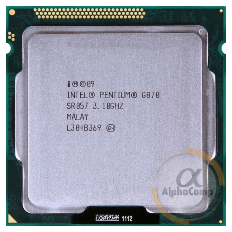 Процессор Intel Pentium G870 (2×3.10GHz/3Mb/s1155/Gen2) БУ